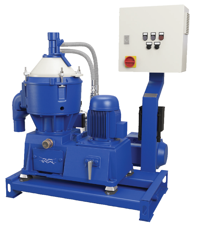 Separadora centrífuga